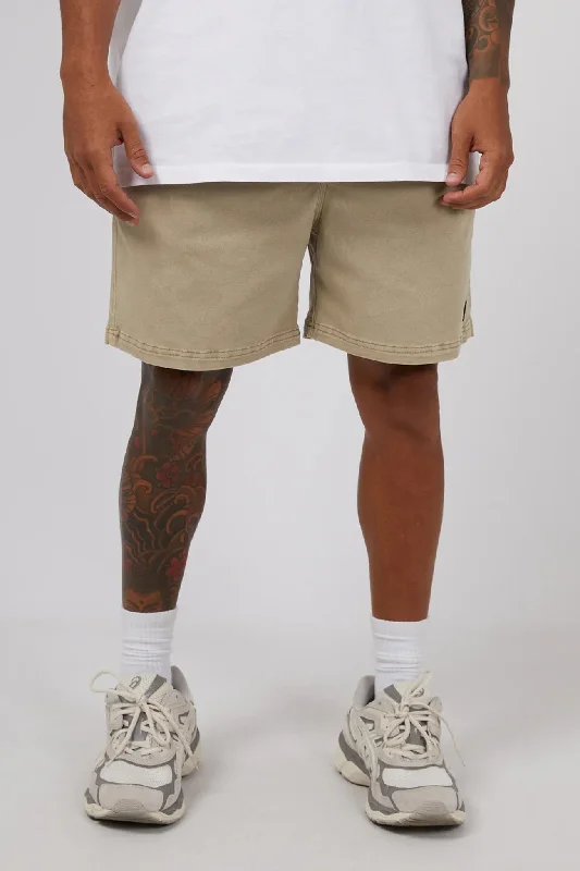 Comfy Styles Casual Sneakers 17" Twill Jogger Sand