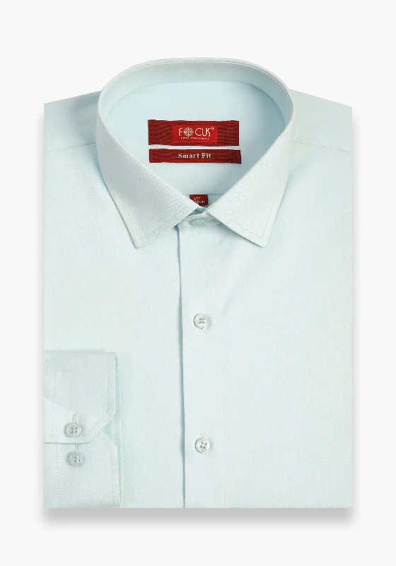 Cozy Looks Sporty T-shirts Aqua  Perfect Plain Dress Shirt