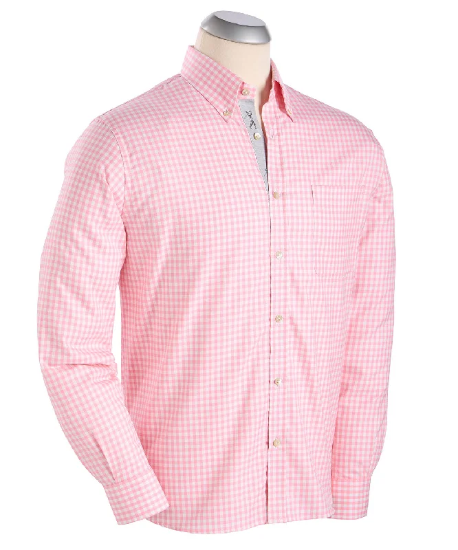 Street Gear Modern Pants Heritage Italian-Made Oxford Gingham Sport Shirt