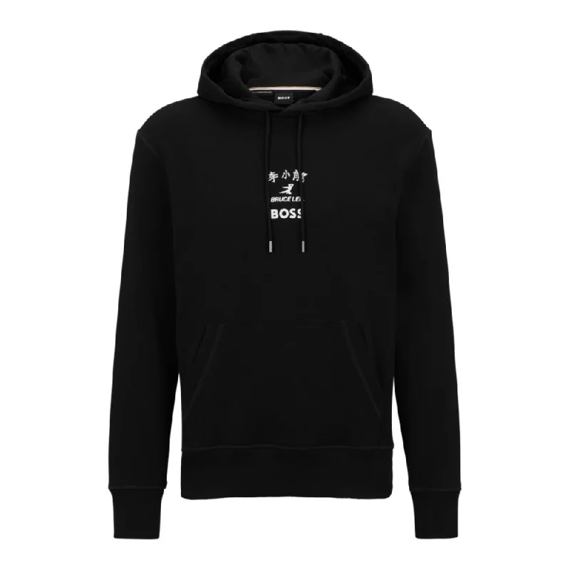 BOSS x Bruce Lee gender-neutral hoodie with special artwork