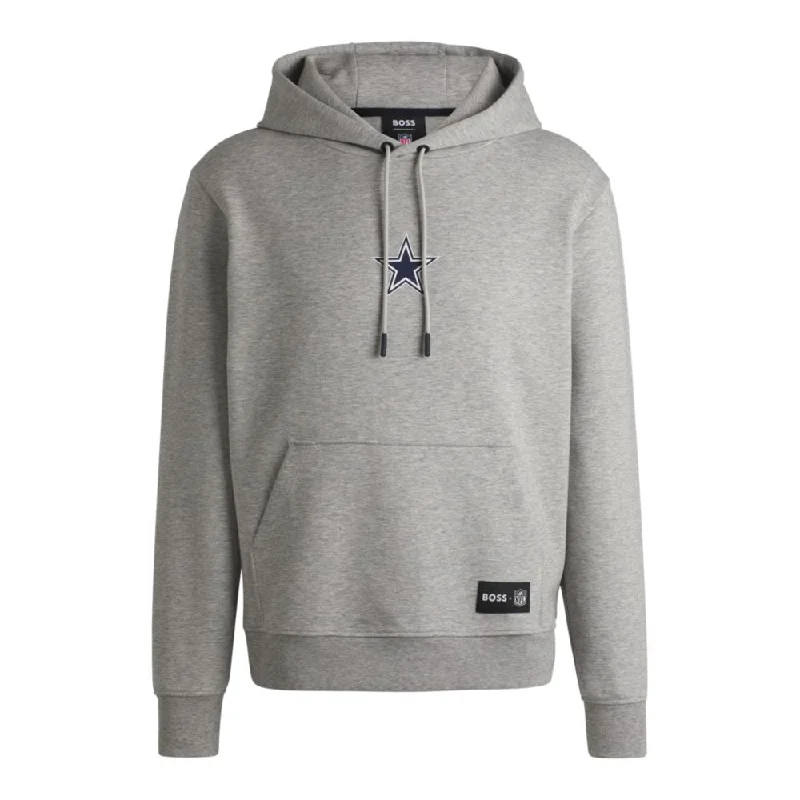 BOSS x NFL interlock hoodie with special branding