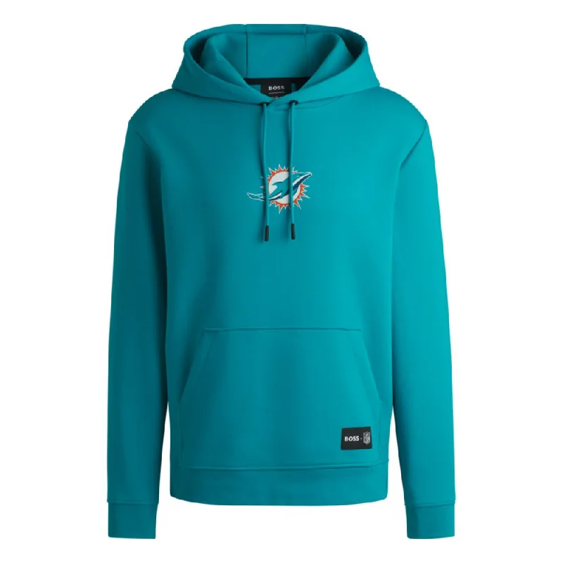 BOSS x NFL interlock hoodie with special branding