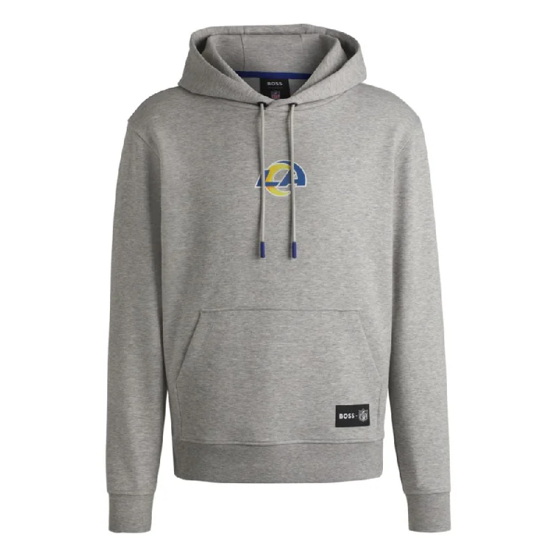 BOSS x NFL interlock hoodie with special branding