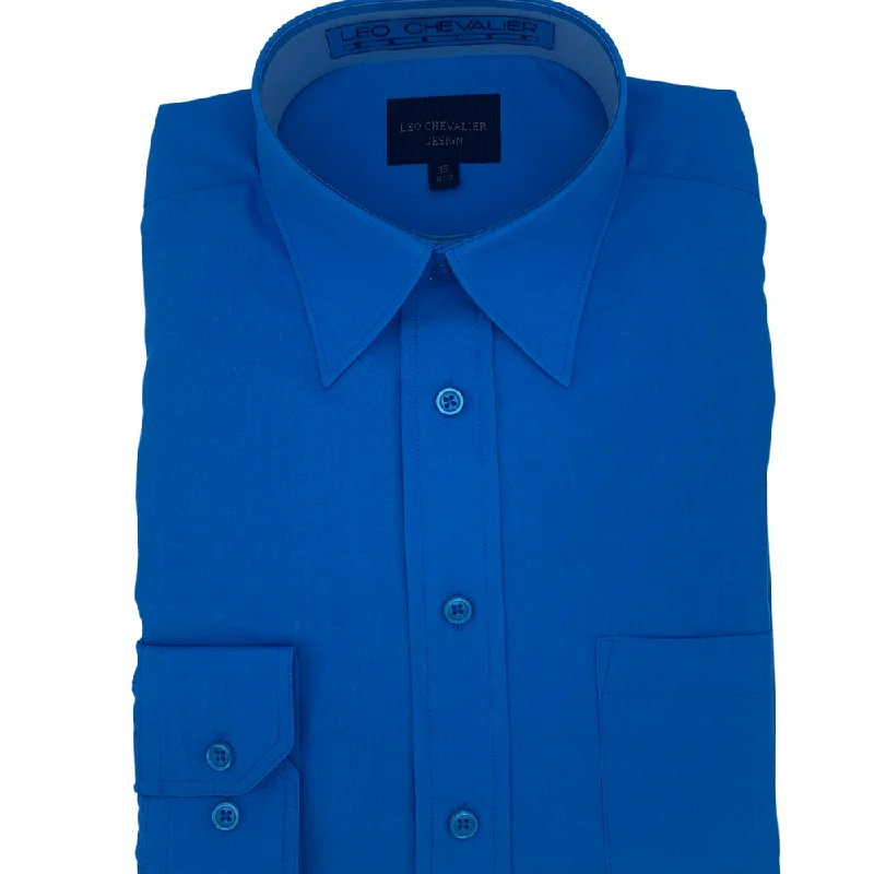 Relaxed Fits Classic Footwear Chevalier Long Sleeve Dress Shirt - 225156 (3) in