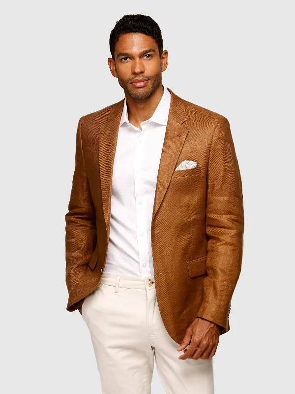 Relaxed Fits Smart Denim BFU951 Carmel Blazer