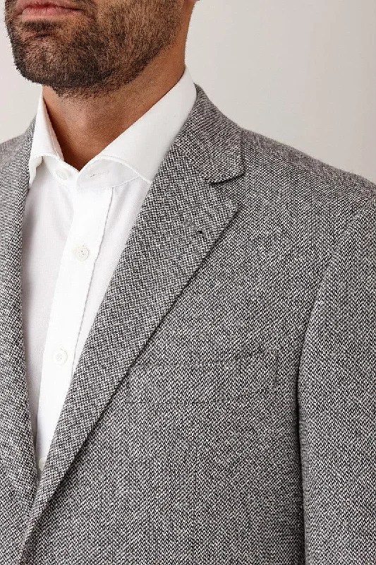 Black/White Tweed