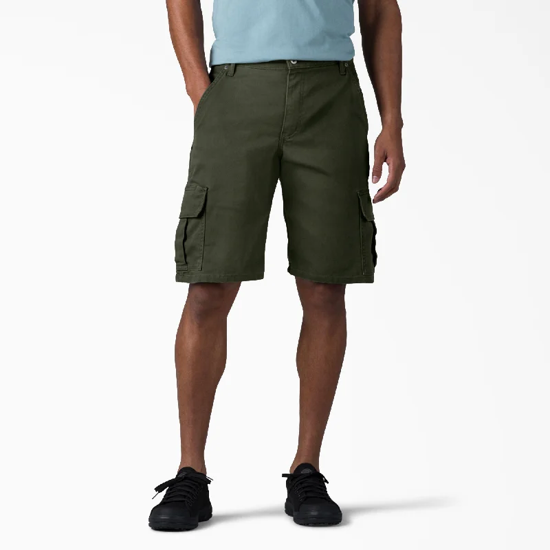 Dickies Men's  Relaxed Fit 11" Duck Cargo Short