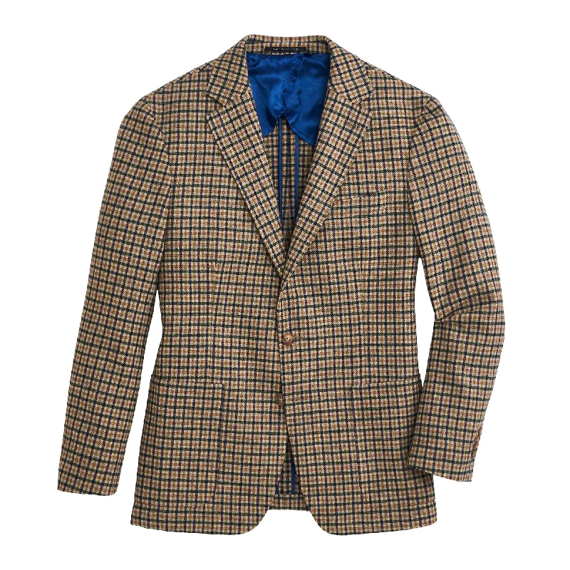 Everyday Comfort Wear Casual Suits Fox Brothers Dune Multi Check Sport Coat - Dune Everyday Comfort Wear Casual Suits Fox Brothers Dune Multi Check Sport Coat - Dune