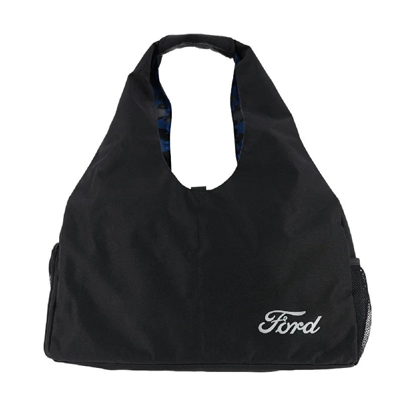 Soft Knitwear Smart Denim Ford Logo Workout Tote Bag