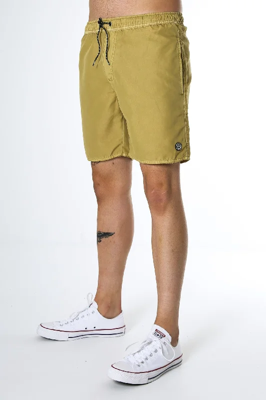 Effortless Gear Relaxed Tops Illusion Short Tan