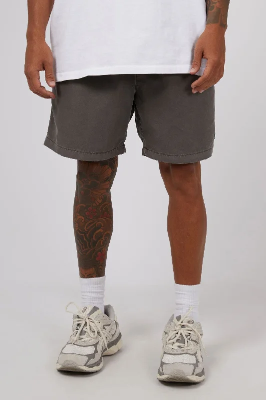 Illusion Short Washed Black