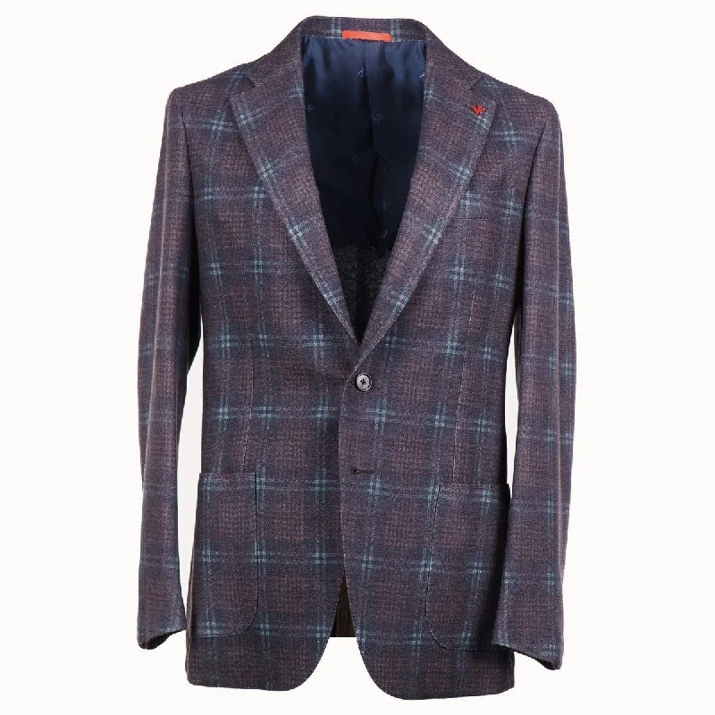 Soft Materials Active Gear Isaia Flannel Wool-Cashmere Sport Coat