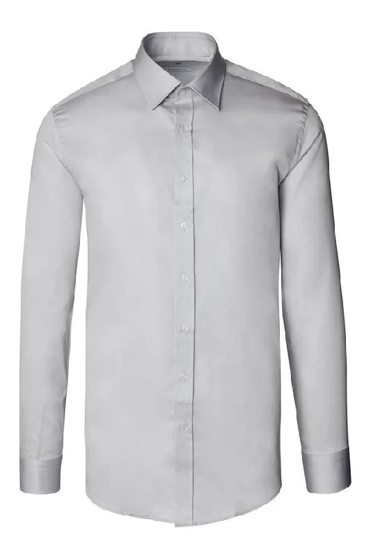 Active Comfort Comfy Shirts Italian Collar Dress Shirt - Grey