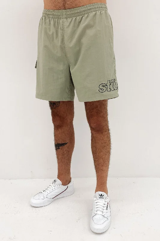 Soft Jackets Minimalist Jackets Italic Pocket Long Beachshort Stone