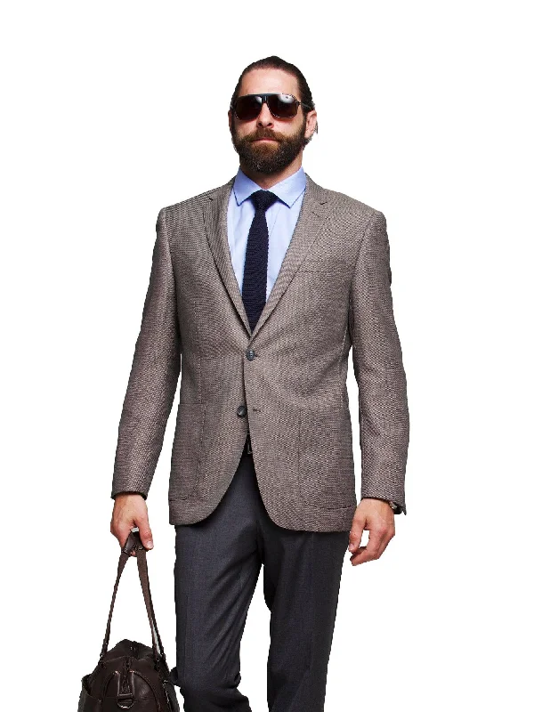 Sporty Essentials Trendy Jeans JW6-ASHER Sports Coat-Stone