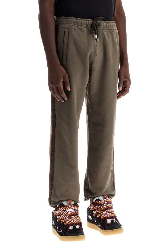 Casual Knitwear Stylish Shorts Lanvin -Side Joggers With Stripes