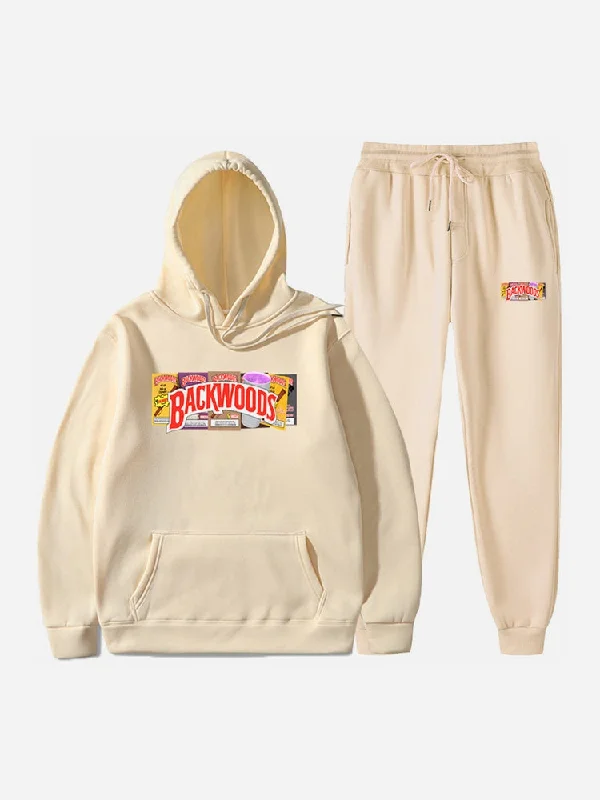 All-Purpose Wear Relaxed Footwear Leisure Hooded Printing Men's Sweater Long Trouser Suits All-Purpose Wear Relaxed Footwear Leisure Hooded Printing Men's Sweater Long Trouser Suits