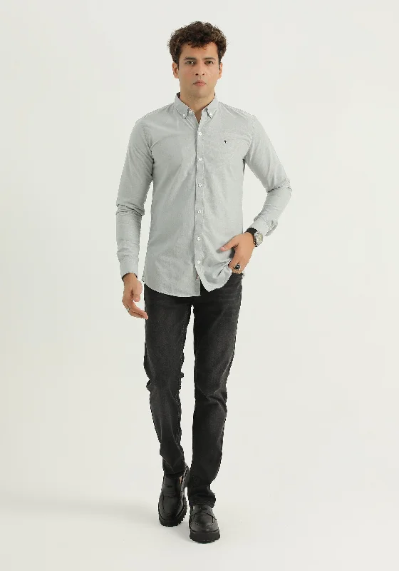Urban Look Smart Denim Light Grey Shirt