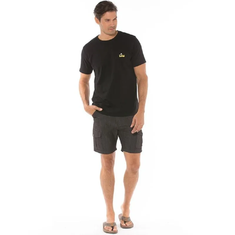 Classic Wear Comfort Tops Lois Tom Cargo Pocket Short - 1816-7700-97 Charcoal