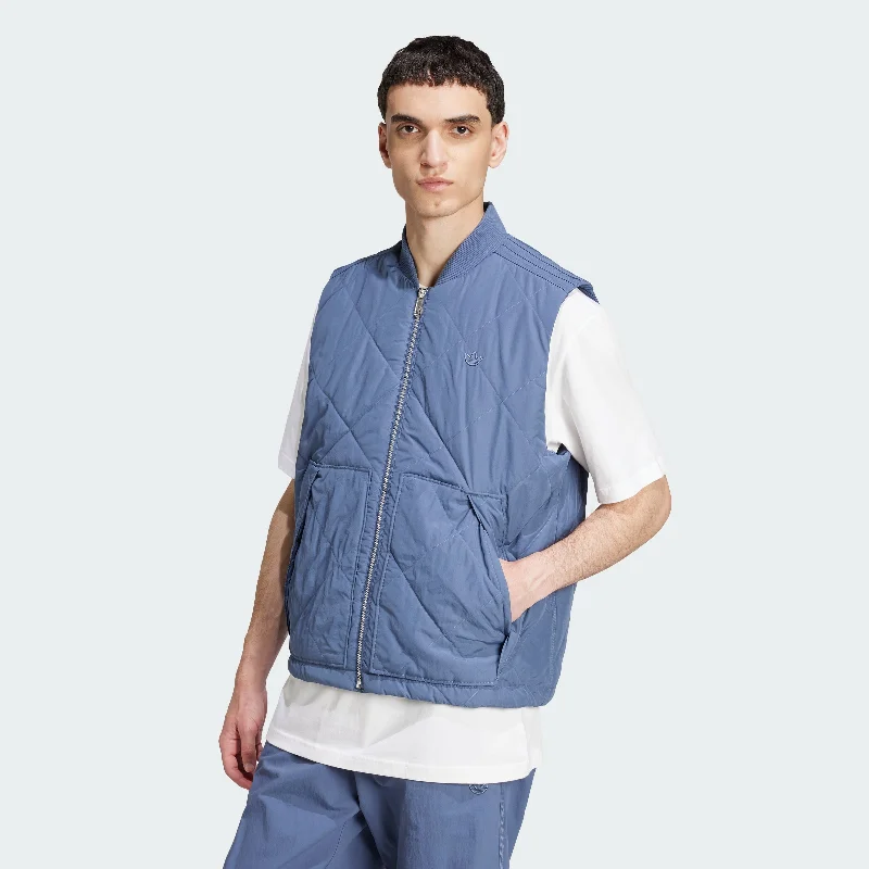 Men's adidas Premium Essentials Nylon Quilted Vest