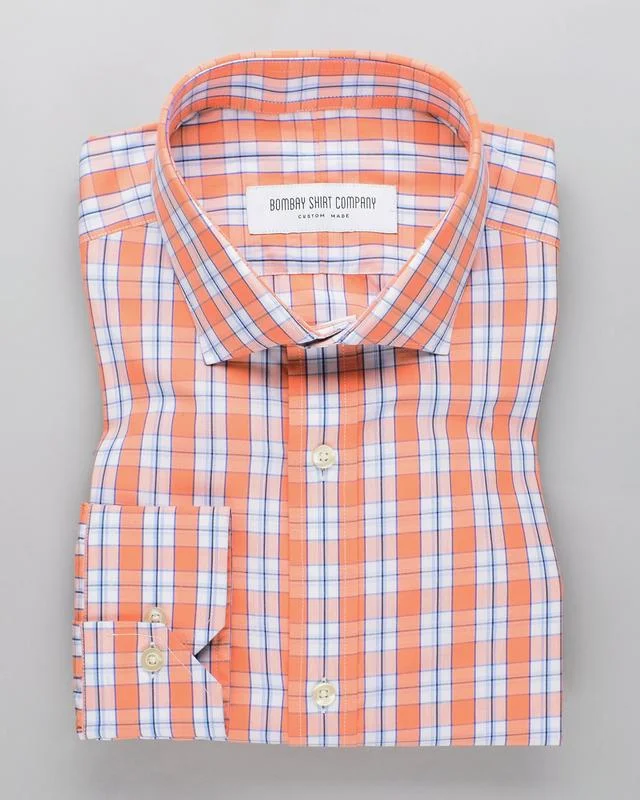 Modern Apparel Simple Jackets Mini Cross Checks Shirt