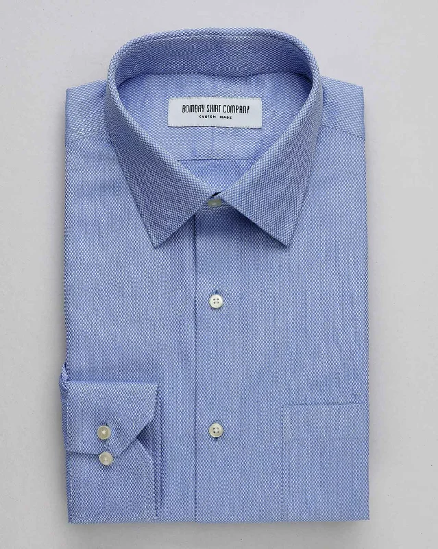 Comfy Styles Practical Jackets Monti Blue Shimmer Shirt