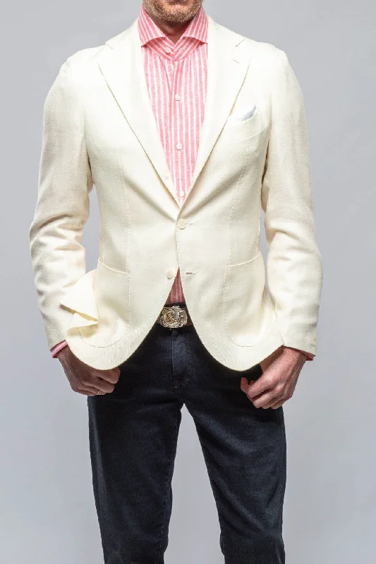 Simple Apparel Relaxed Jeans Oakmont Wool Silk Linen Sport Coat