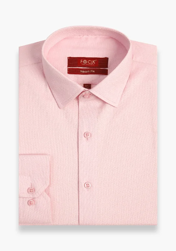 Active Essentials Classic Footwear Pink Perfect Plain Dress Shirt