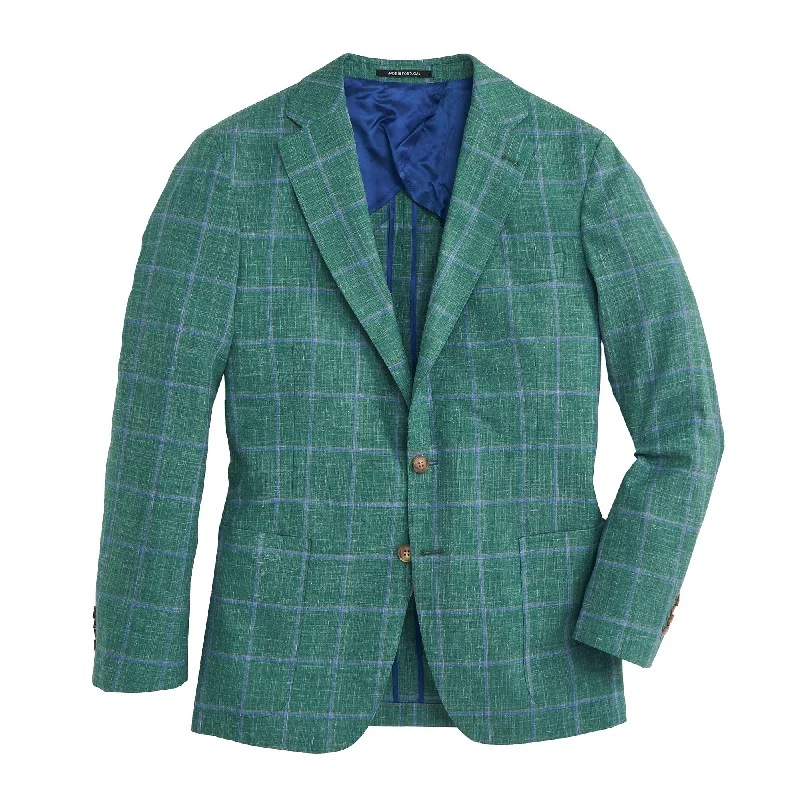 Easy Pants Cozy Outerwear Drago Posy Windowpane Sport Coat