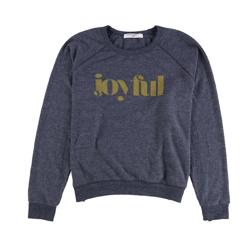 Smart Tops Fashionable Hoodies Project Social T Womens Joyful Sweatshirt, Blue, Medium Smart Tops Fashionable Hoodies Project Social T Womens Joyful Sweatshirt, Blue, Medium
