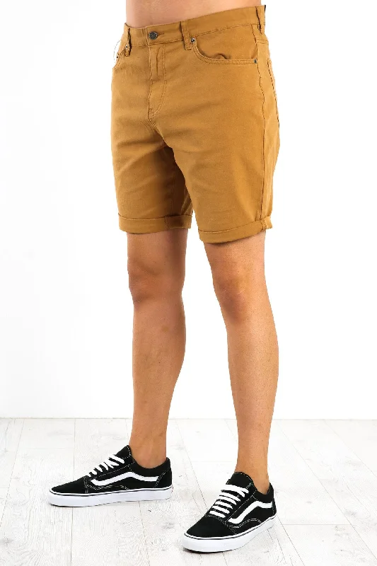 R3 Canvas Short Dark Sand