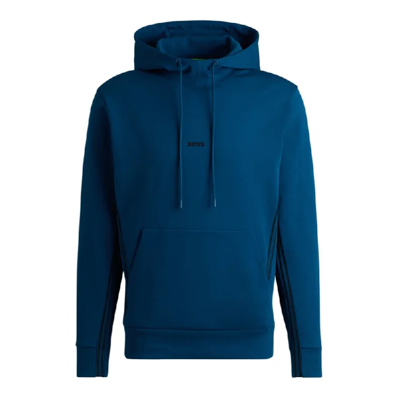 Regular-fit hoodie with logo detail