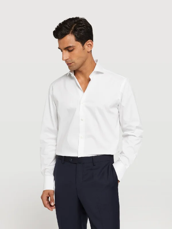 Cozy Basics Smart Jeans Regular fit k-easy plain poplin comfort shirt