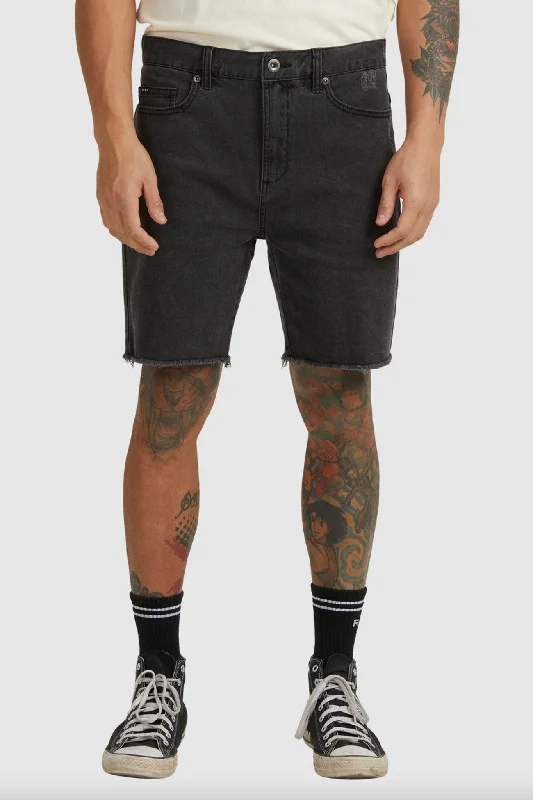 Stylish Tops Casual Jackets RVCA Rockers Walkshort Black Fade