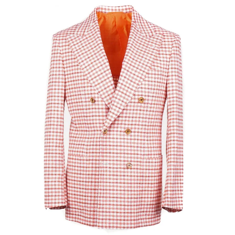 Casual Sneakers Fashionable Hoodies Sartorio Woven Wool-Silk-Cotton Sport Coat