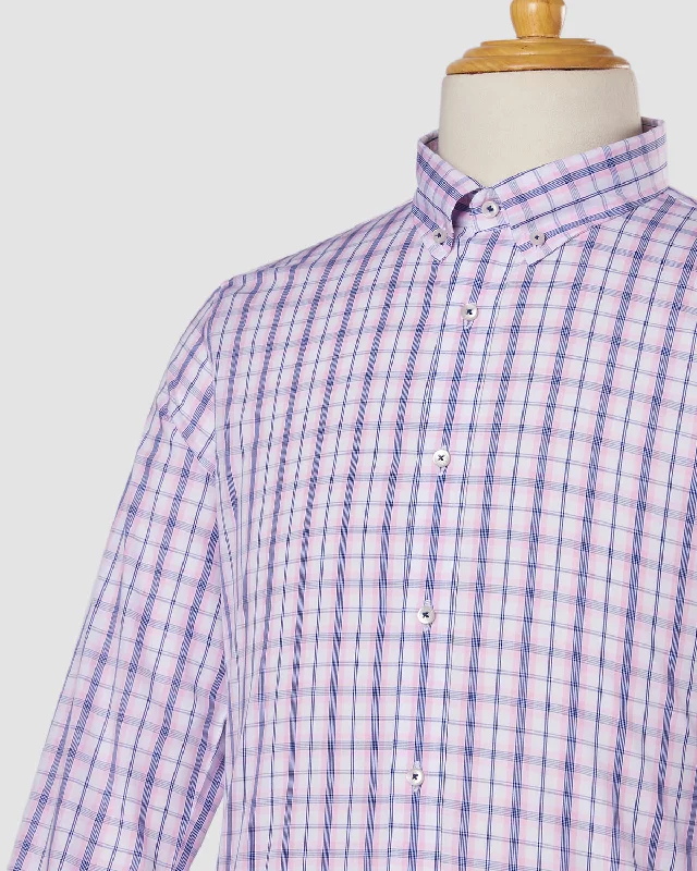 Street Gear Stylish Hoodies Somelos Blueberry Milk Checked Shirt