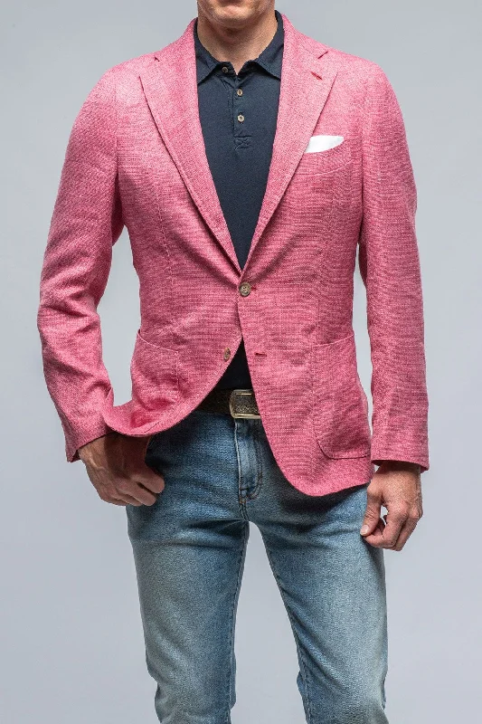 Cozy Basics Casual Footwear Sorbetto Sport Coat In Pink