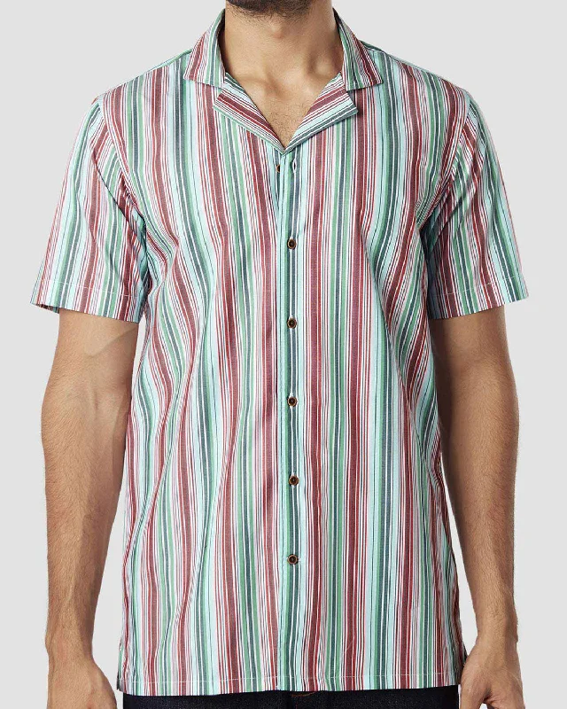 Lightweight Apparel Smart Denim Surfboard Striped Shirt