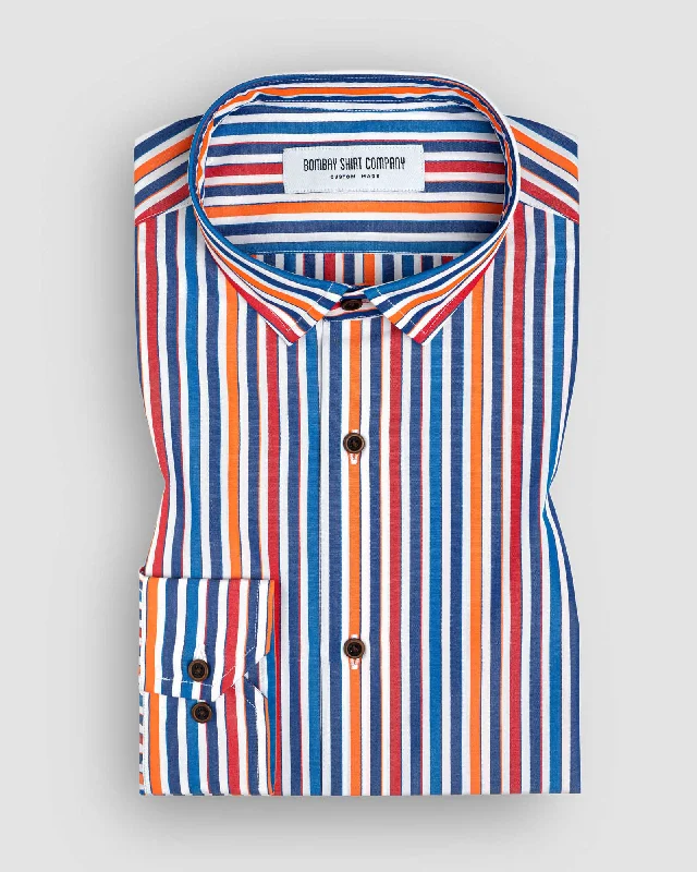 Timeless Apparel Warm Layers Thomas Mason Beach Day Stripes