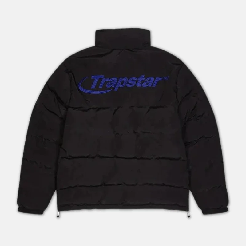 Trapstar Hyperdrive Bomber Jacket - Black/Blue