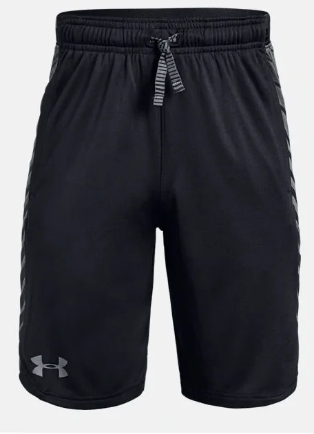 Relaxed Fits Street Styles Under Armour MK1 Shorts Boys Black Athletic Shorts 1329008 001