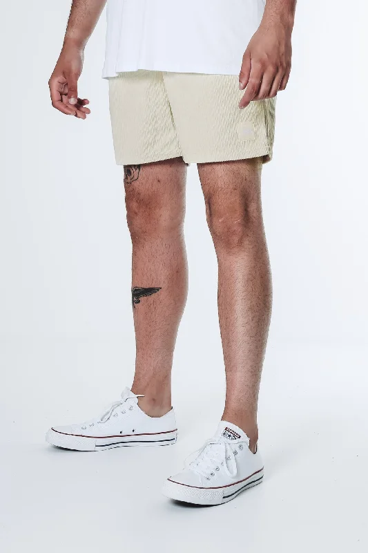 Wide Wale Cord Beachshort Cream