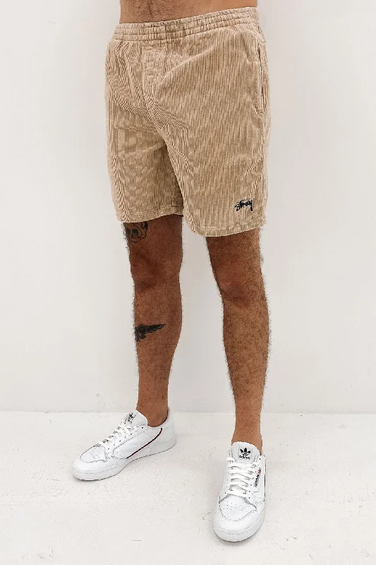 Urban Gear Warm Outerwear Wide Wale Cord Beachshort Smoke