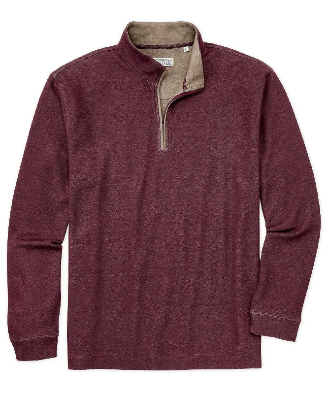 Comfy Styles Smart Jeans Westport Lifestyle Melange Quarter-Zip Pullover