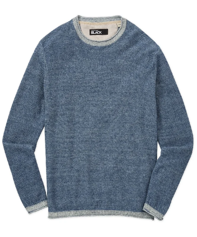 Outdoor Clothing Classic Pieces Westport Black Long Sleeve Crew Neck Sweater