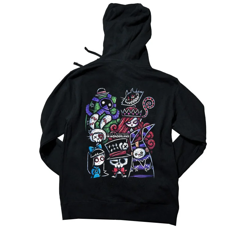 Classic Jackets Trendy Layers Alice and the Mad Ones Hoodie