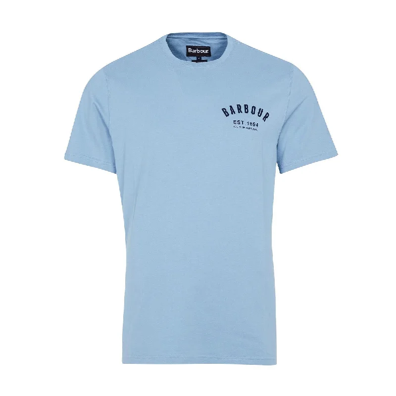 Barbour - Preppy T-Shirt in Powder Blue