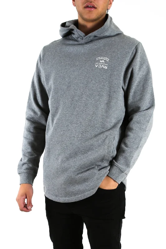 Flexible Wear Winter Fashion Bend It Like RVCA Pullover Grey Marle