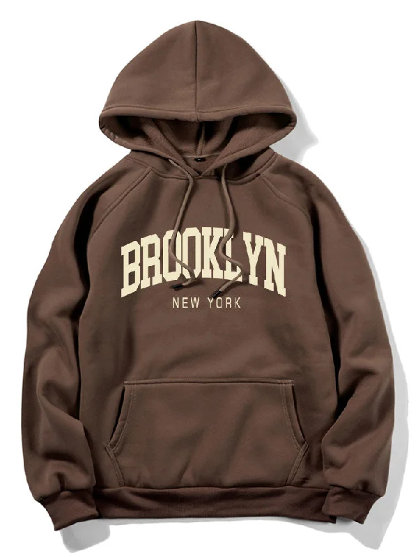 Lightwear Options Stylish Shorts Brooklyn Print Hoodie