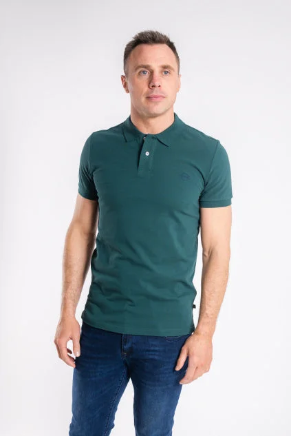 Smart Casual Wear Comfortable Hoodies Bungalow Polo in Fern Diamond